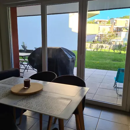 L'instant Leman - T2 3 Etoiles A 5min De Thonon Et Evian Avec Terrasse Et Jardin A 100m Du