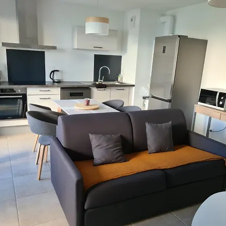 L'instant Leman - T2 3 Etoiles A 5min De Thonon Et Evian Avec Terrasse Et Jardin A 100m Du Apartment *