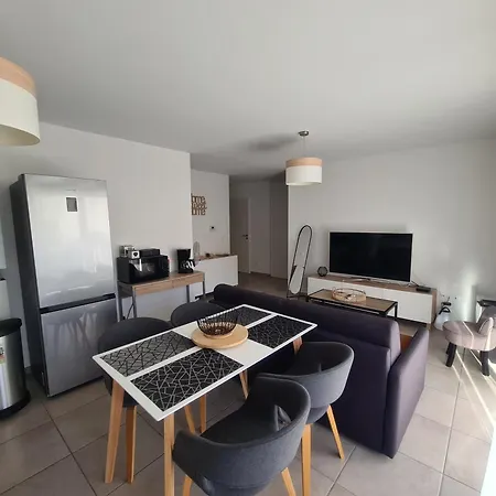 L'instant Leman - T2 3 Etoiles A 5min De Thonon Et Evian Avec Terrasse Et Jardin A 100m Du