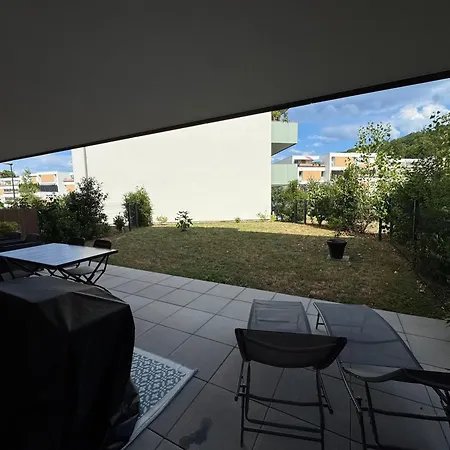 L'instant Leman - T2 3 Etoiles A 5min De Thonon Et Evian Avec Terrasse Et Jardin A 100m Du דירה Publier