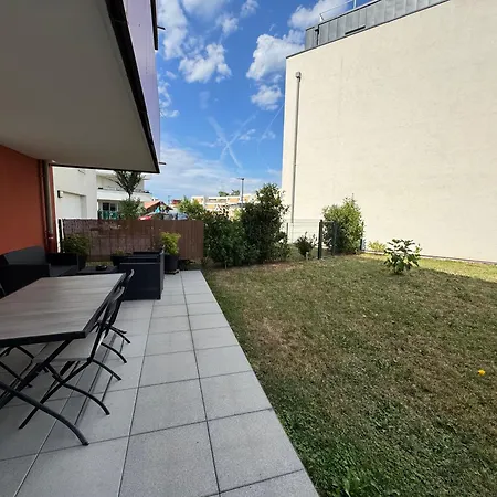 L'instant Leman - T2 3 Etoiles A 5min De Thonon Et Evian Avec Terrasse Et Jardin A 100m Du Publier